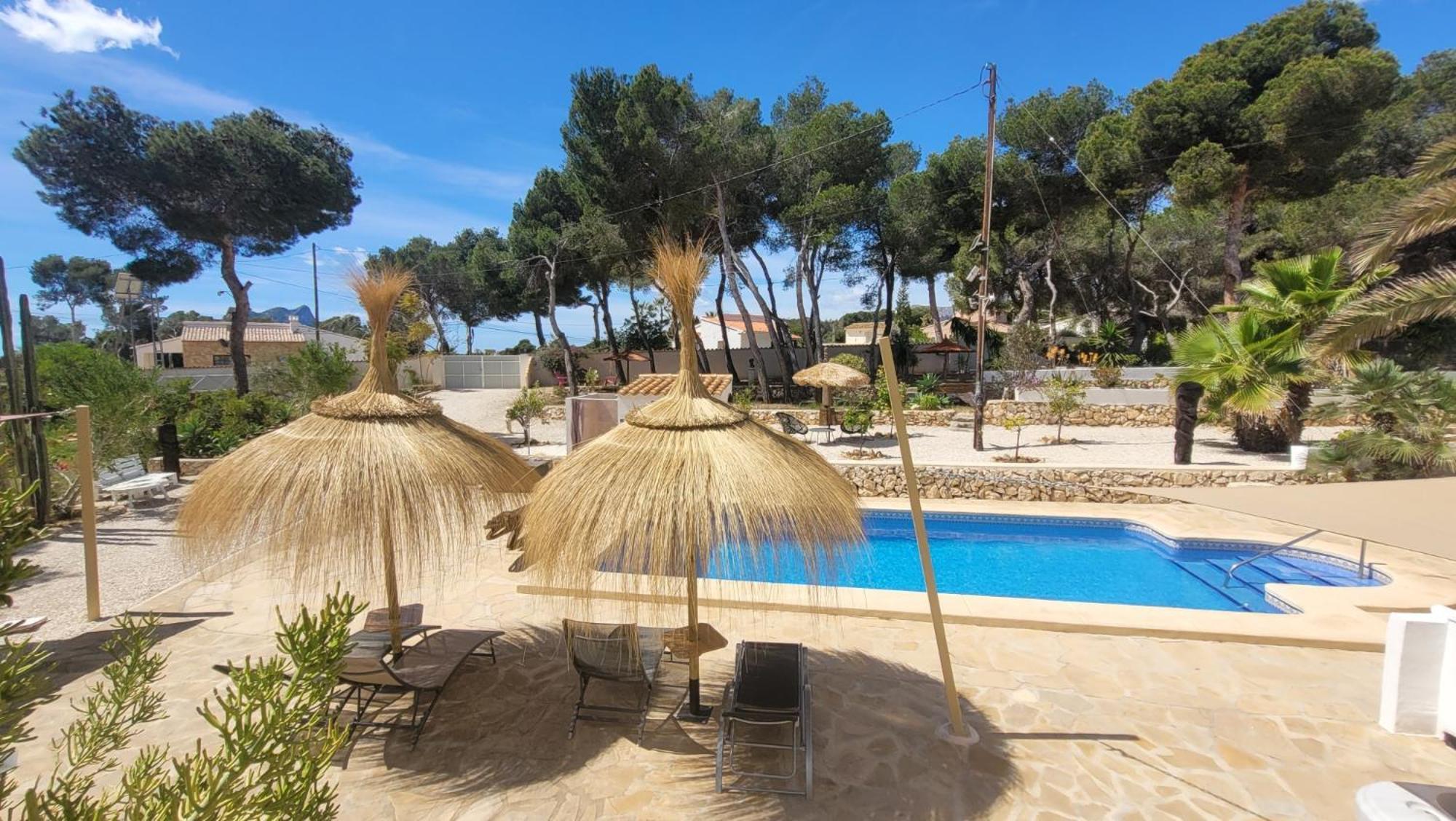 Casa Caledonia - Appartement Dans Villa Avec Jardin Arbore Et Piscine A 500 M De La Mer Benissa Extérieur photo